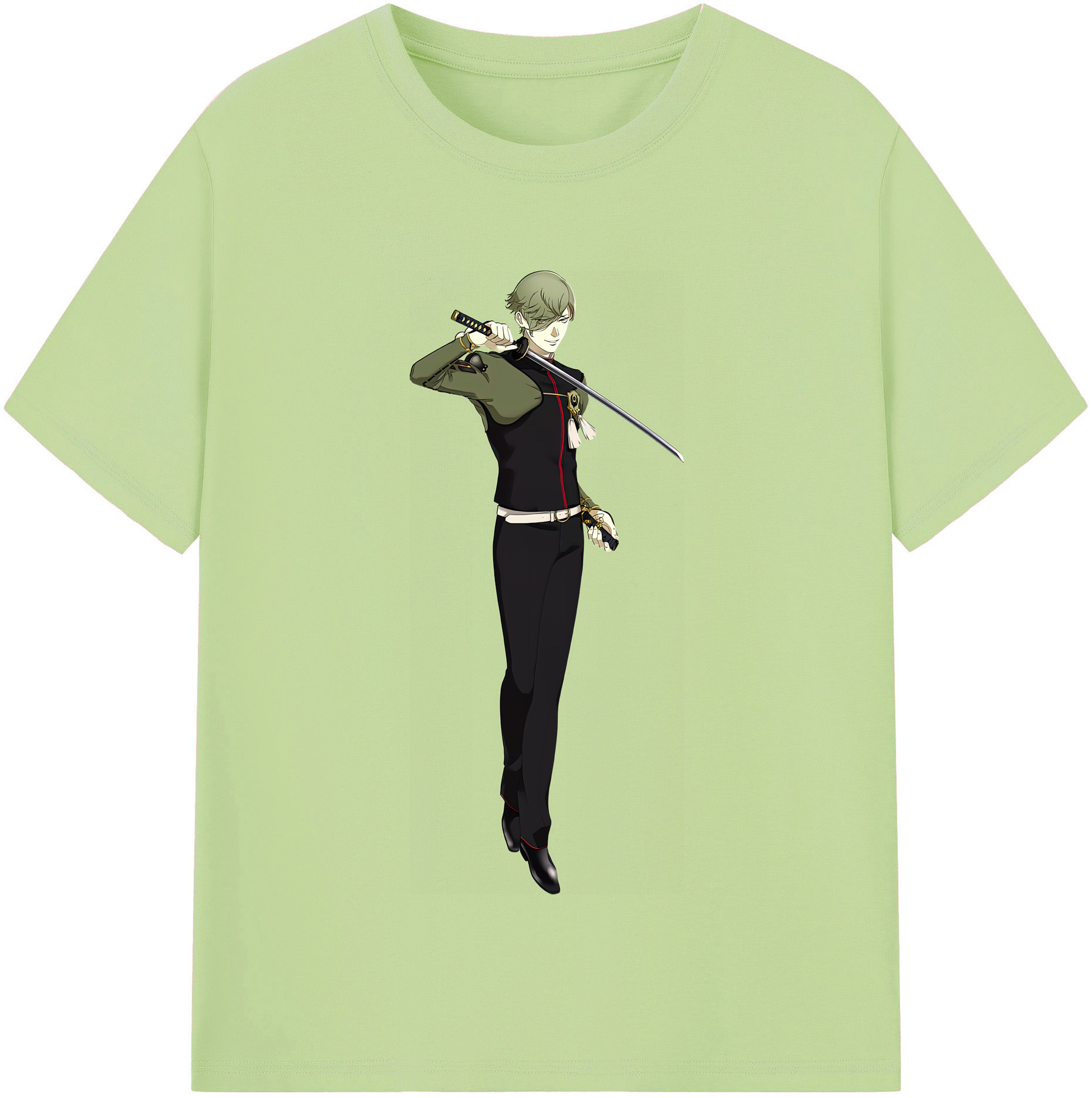（画像用） 刀剣乱舞 Touken Ranbu 綿100％半袖Tシャツ（フロントプリント）